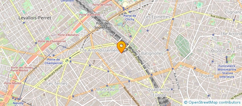 localisation de l'entreprise HOTELIERE DES ABBESSES  PARIS