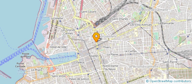 localisation de l'entreprise HOTELIERE DUC à MARSEILLE
