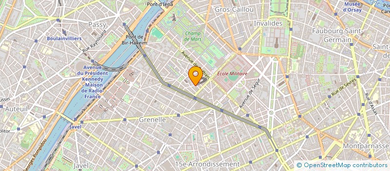 localisation de l'entreprise HOTELIERE FAUBOURG SAINT HONORE  PARIS