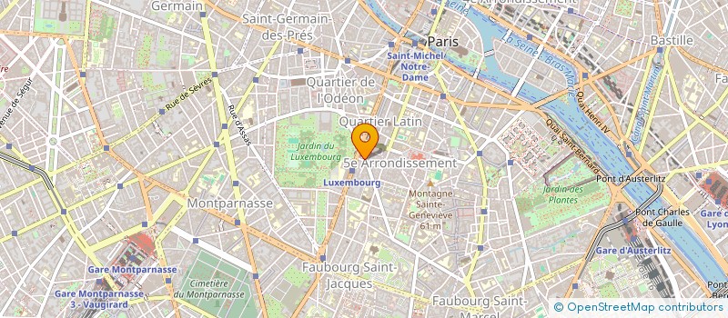 localisation de l'entreprise HOTELIERE GAY LUSSAC  PARIS