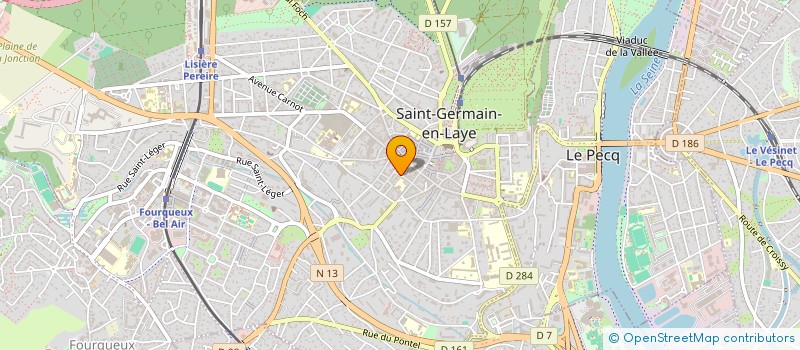 localisation de l'entreprise HOTELIERE SAINT GERMAIN  SAINT-GERMAIN-EN-LAYE