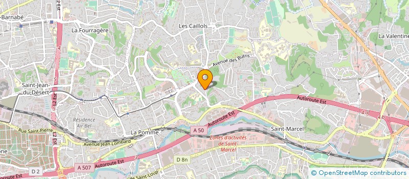 localisation de l'entreprise HOTELIERE URANUS à MARSEILLE