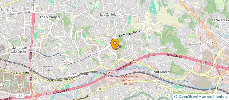 localisation de l'entreprise HOTELIERE VIP PARIS LPR  MARSEILLE