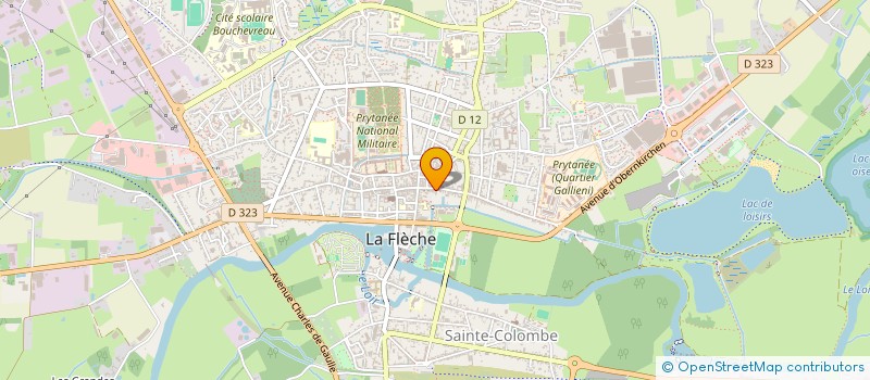 localisation de l'entreprise HOTELINVEST à DINAN