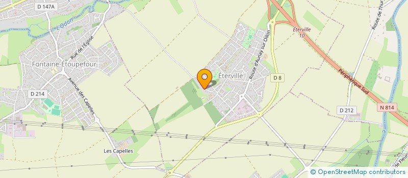 localisation de l'entreprise HOTELLERIE 2000  ETERVILLE