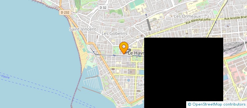 localisation de l'entreprise HOTELLERIE DE LA COTE D'ALBATRE à LE HAVRE