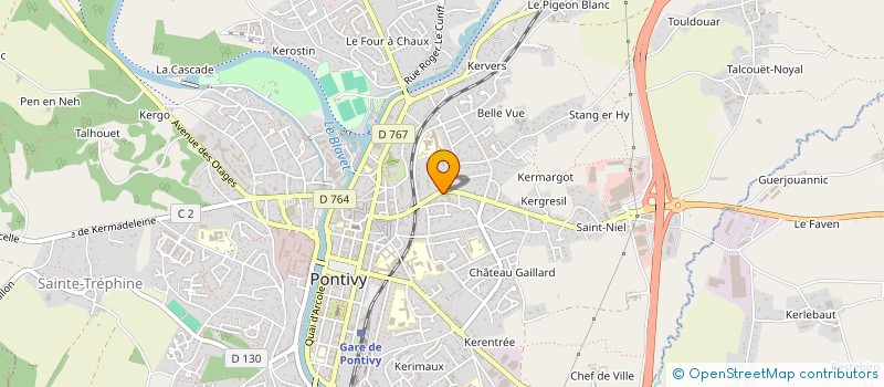 localisation de l'entreprise HOTELLERIE DE LA FREBARDIERE à VANNES