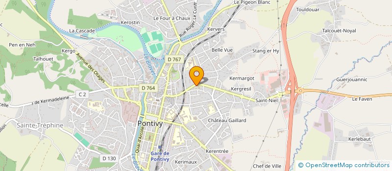 localisation de l'entreprise HOTELLERIE DE MONTGERMONT à VANNES