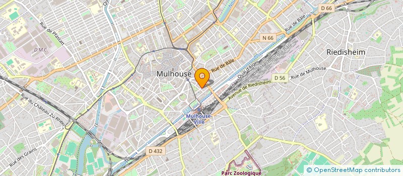 localisation de l'entreprise HOTELLERIE ET TRADITIONS à MULHOUSE