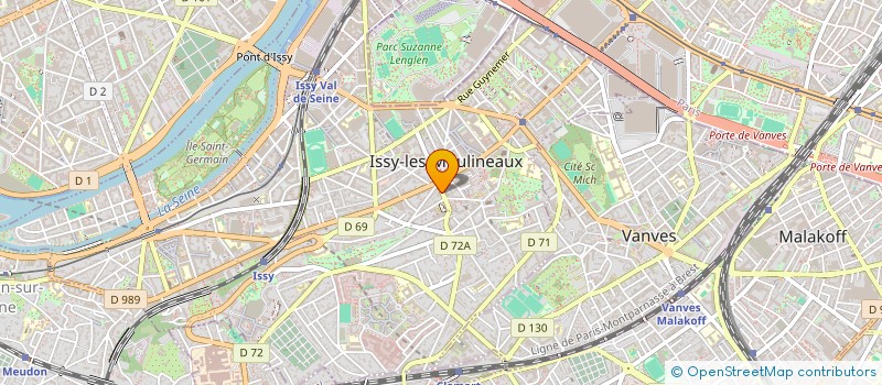 localisation de l'entreprise HOTELLERIE PEYSSON à ISSY-LES-MOULINEAUX