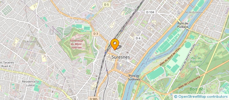 localisation de l'entreprise HOTELLERIE PRESTATIONS MULTISERVICES à SURESNES