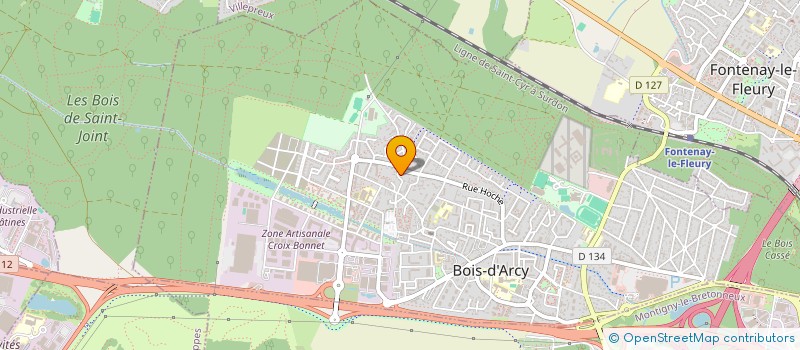 localisation de l'entreprise HOTELLERIE SERVICE SARL  BOIS-D'ARCY