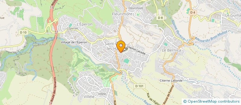 localisation de l'entreprise HOTELLERIE TOURISME &SERVICES à SAINT-PAUL