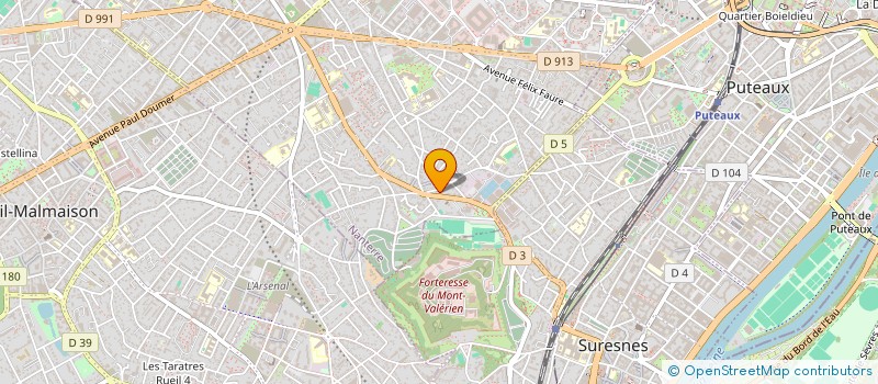 localisation de l'entreprise HOTELMATIC à NANTERRE