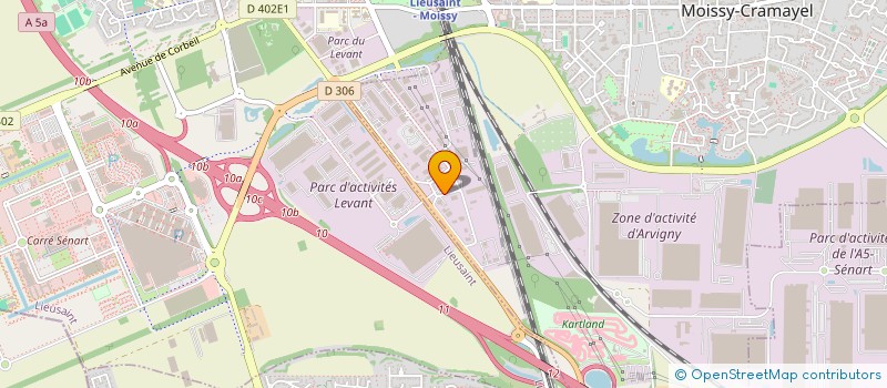 localisation de l'entreprise HOTELS DU CARRE LES à MOISSY-CRAMAYEL
