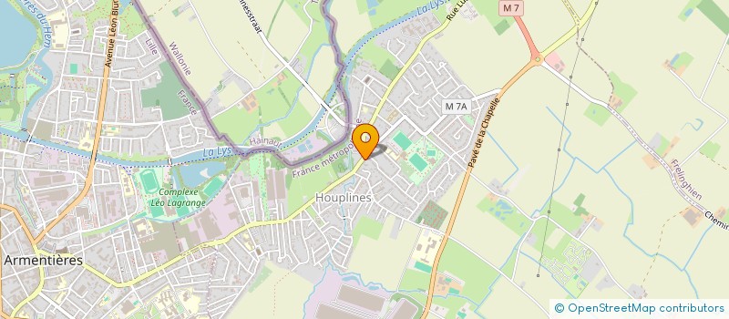 localisation de l'entreprise HOTELS DU MESNIL AMELOT à HOUPLINES