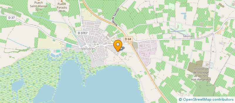 localisation de l'entreprise HOTELS FC  VENDRES