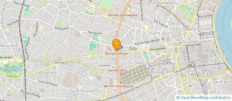 localisation de l'entreprise HOTENTIQUE BORDEAUX  BORDEAUX