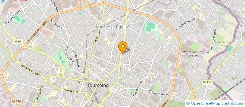 localisation de l'entreprise HOTES SURE MESURE  TOURCOING