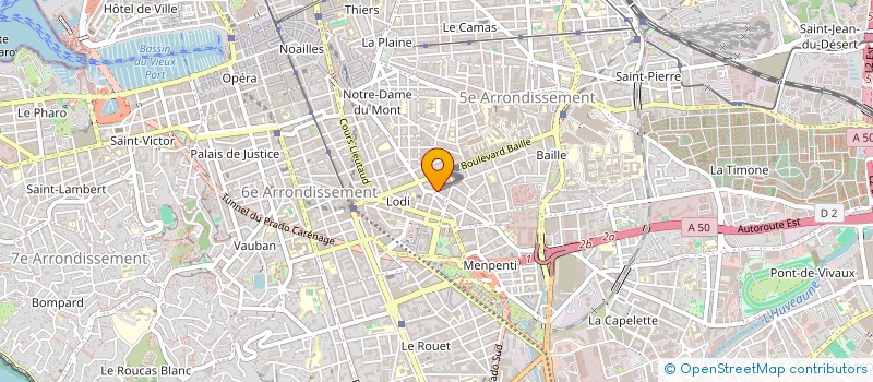 localisation de l'entreprise HOTESSE RELOOKING à MARSEILLE