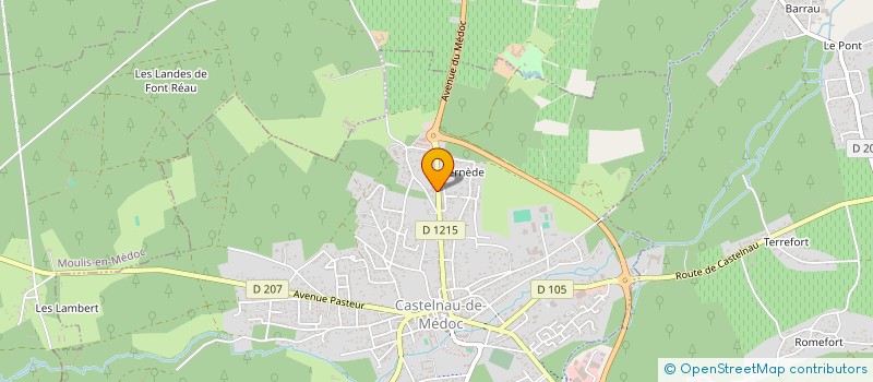 localisation de l'entreprise HOTFIX INFORMATIQUE  CASTELNAU-DE-MEDOC