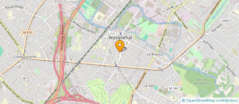 localisation de l'entreprise HOTFORM'  WASQUEHAL