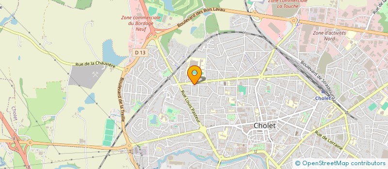 localisation de l'entreprise HOTMILK SKILLS à CHOLET