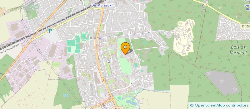 localisation de l'entreprise HOTTE TRANSPORT & LOGISTIQUE à LES MUREAUX