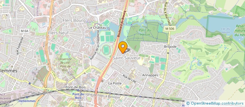 localisation de l'entreprise HOTTON BARBOTTIN à VILLENEUVE-D'ASCQ