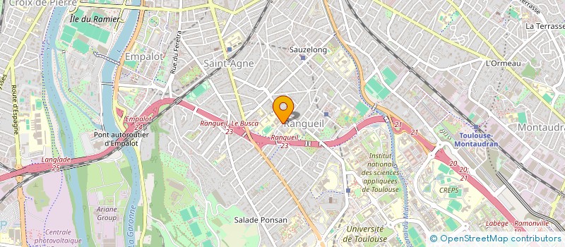 localisation de l'entreprise HOTUHAU TAHITI à TOULOUSE