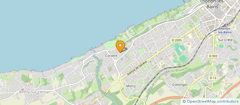 localisation de l'entreprise HOTWF96 à THONON-LES-BAINS