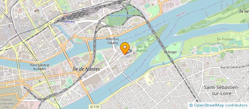 localisation de l'entreprise HOTWINE à NANTES