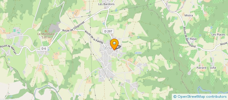 localisation de l'entreprise HOTY ESPORT  ECLASSAN