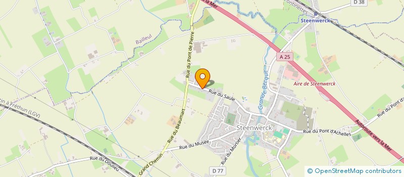 localisation de l'entreprise HOTZ AGENCE COMMERCIALE FAMILIALE  STEENWERCK