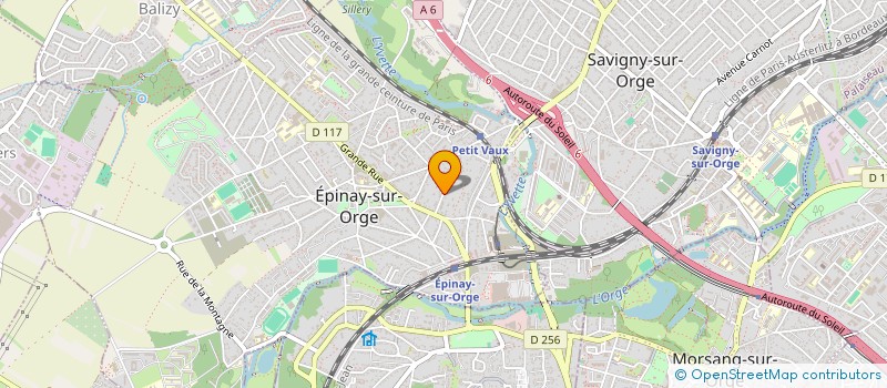 localisation de l'entreprise HOUAREAU 21 à EPINAY-SUR-ORGE