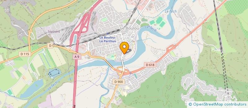 localisation de l'entreprise HOUBERT  LE BOULOU