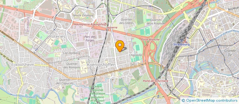 localisation de l'entreprise HOUCINE SAHRAOUI MESSAGERIE à STRASBOURG