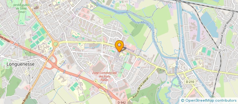 localisation de l'entreprise HOUCK  ARQUES