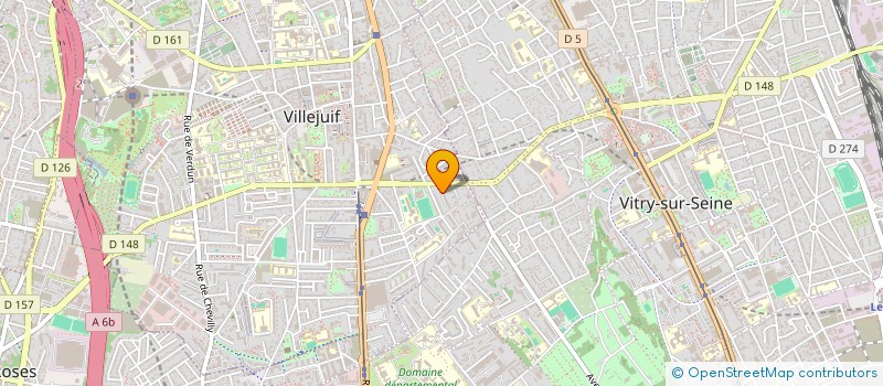 localisation de l'entreprise HOUD PRESTIGE à VILLEJUIF