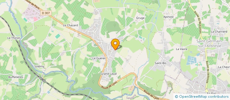 localisation de l'entreprise HOUDA PLAST  SAVIGNY