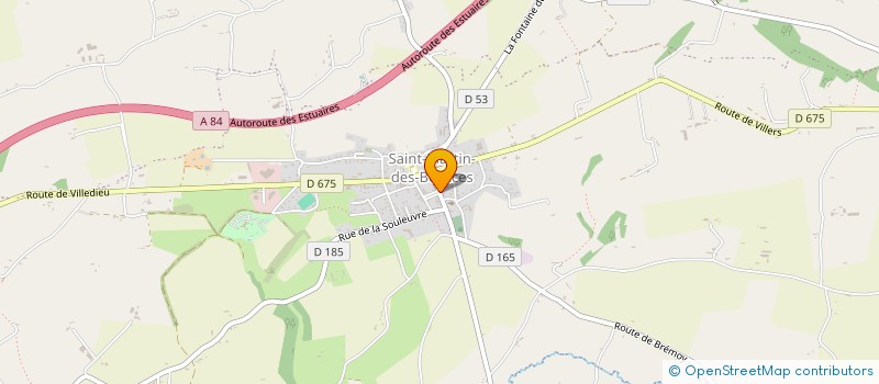 localisation de l'entreprise HOUDARD à SOULEUVRE EN BOCAGE