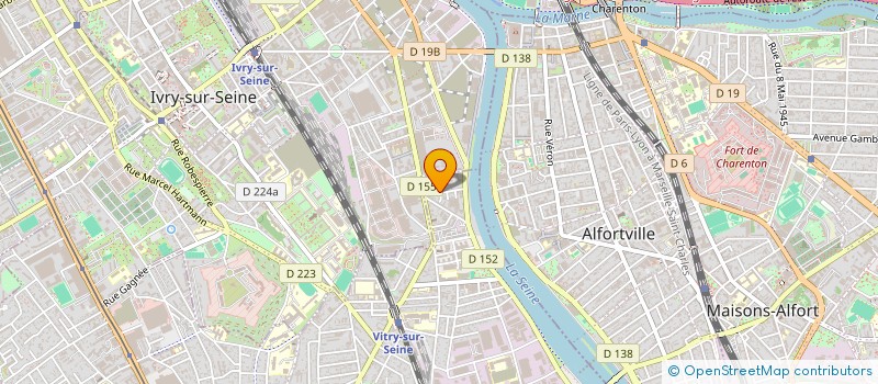 localisation de l'entreprise HOUDE AUTO  VITRY-SUR-SEINE