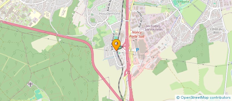 localisation de l'entreprise HOUDEMONT, MA VILLE  HOUDEMONT