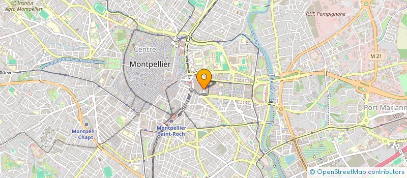 localisation de l'entreprise HOUDOR à MONTPELLIER