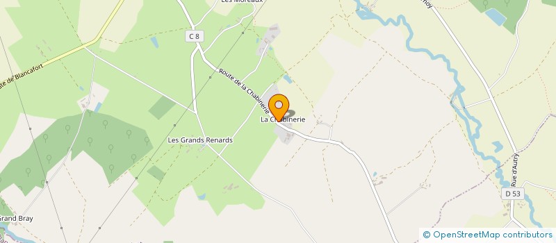localisation de l'entreprise HOUDRAY-LA CHABINERIE à AUTRY-LE-CHATEL