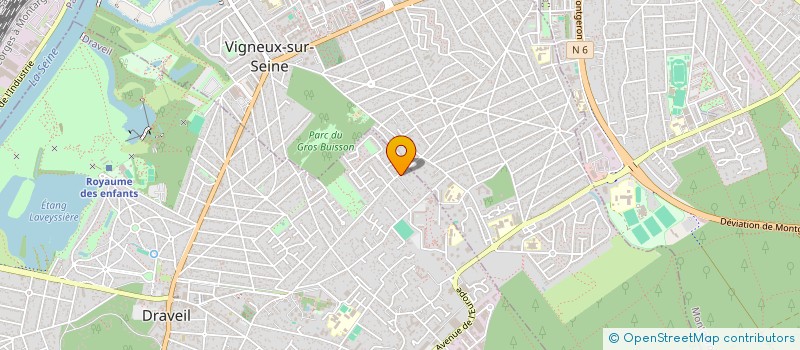 localisation de l'entreprise HOUDRY NIRINA INTERVENTION GRANDE CUISINE à DRAVEIL