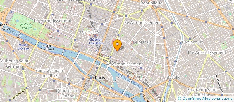 localisation de l'entreprise HOUEE GUERBER INDIVISION  PARIS