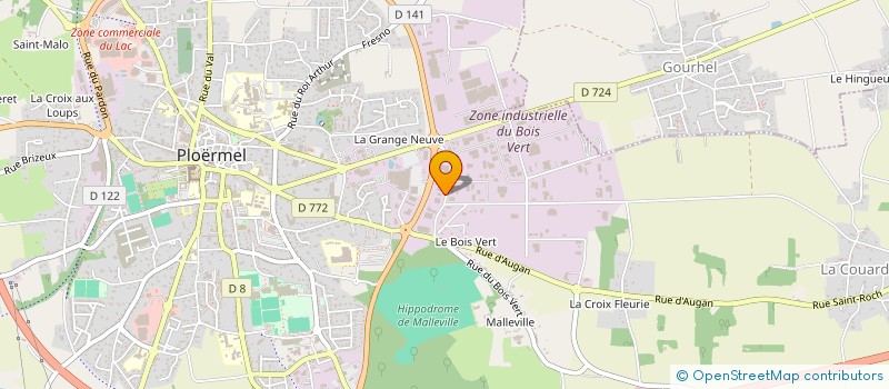 localisation de l'entreprise HOUEIX à PLOERMEL