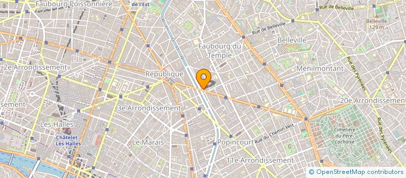 localisation de l'entreprise HOUEL & KLEPAL à PARIS