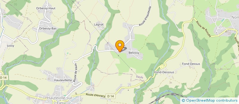 localisation de l'entreprise HOUETTE INVEST  VAULX